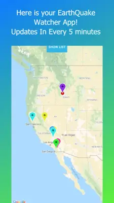 EarthQuake Watcher android App screenshot 6